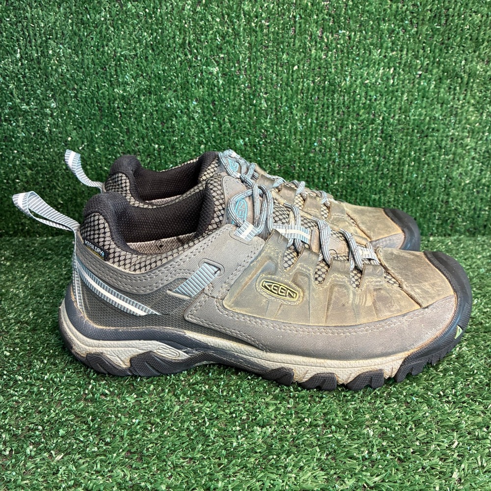 KEEN Targhee III Waterproof Hiking Trail Outdoor Sneakers Shoe Brown Womens 7.5